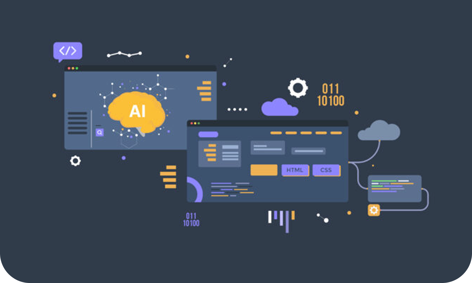 Create with a user-friendly UI or customize with code for flexibility.